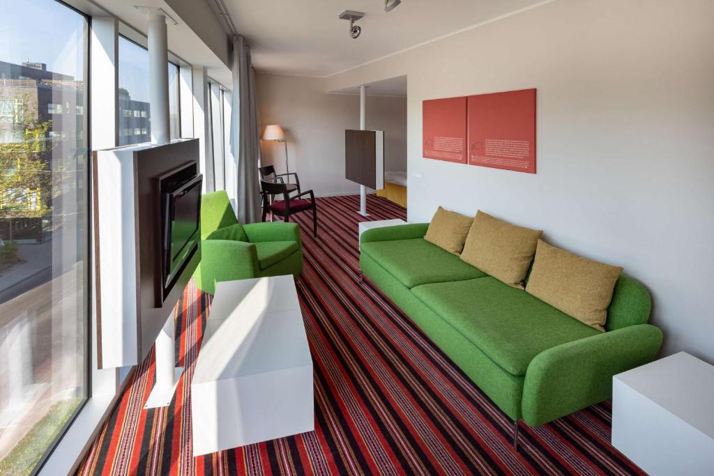 Posezení v ubytování Park Inn by Radisson Meriton Conference & Spa Hotel Tallinn