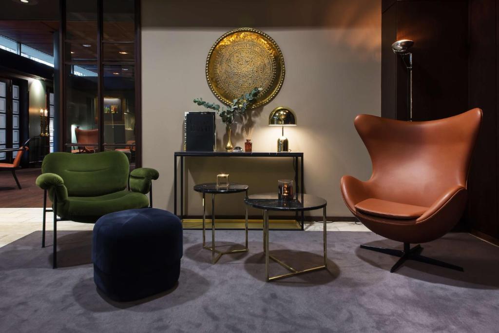 Posezení v ubytování Radisson Blu Park Hotel, Oslo