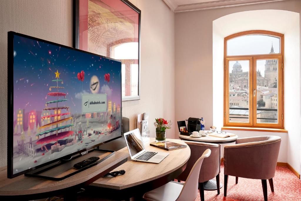 TV a/nebo společenská místnost v ubytování Abba Fonseca