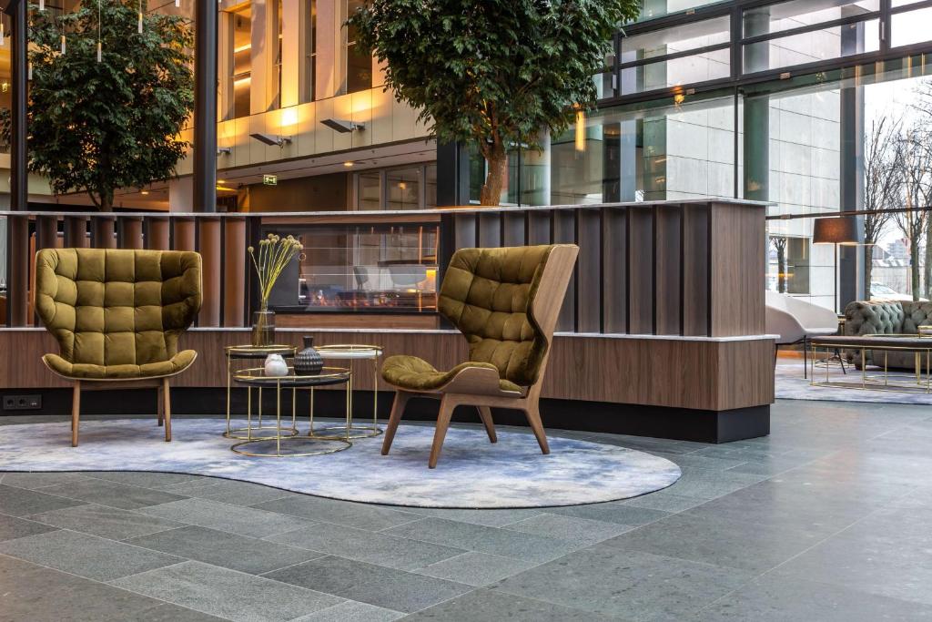 Posezení v ubytování Radisson Blu Hotel Köln