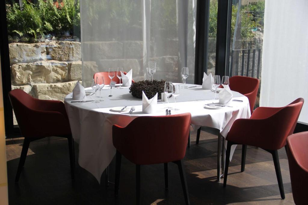 Restaurace v ubytování Radisson Blu Hotel, St. Gallen