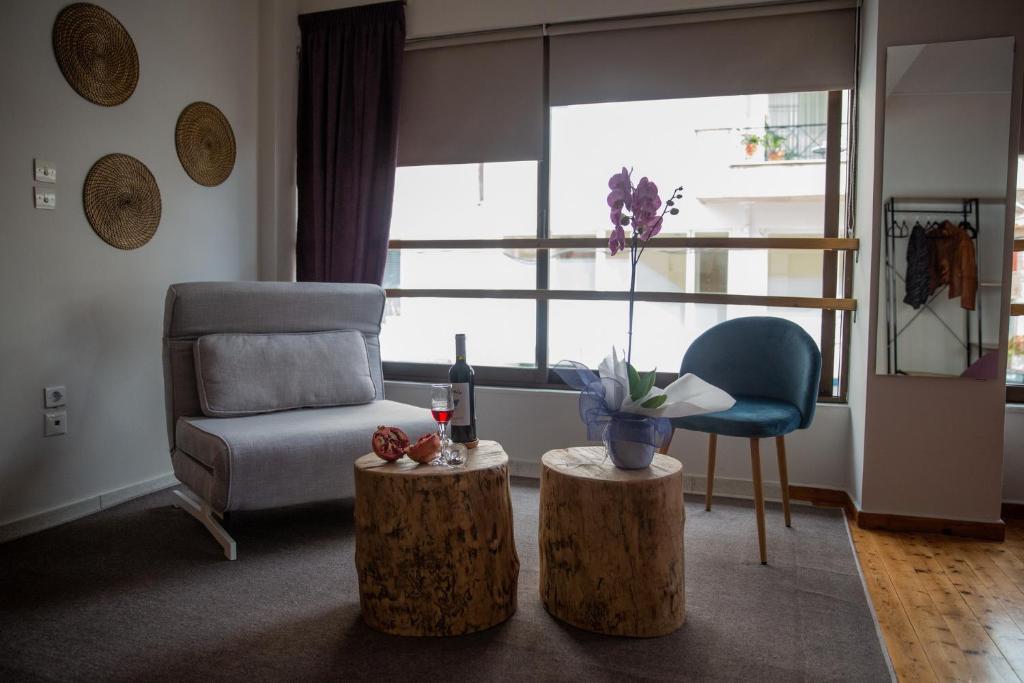 Posedenie v ubytovaní Casa in Centro Uno