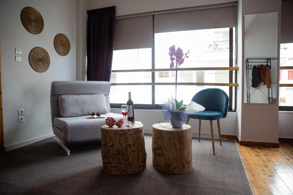 Posedenie v ubytovaní Casa in Centro Uno