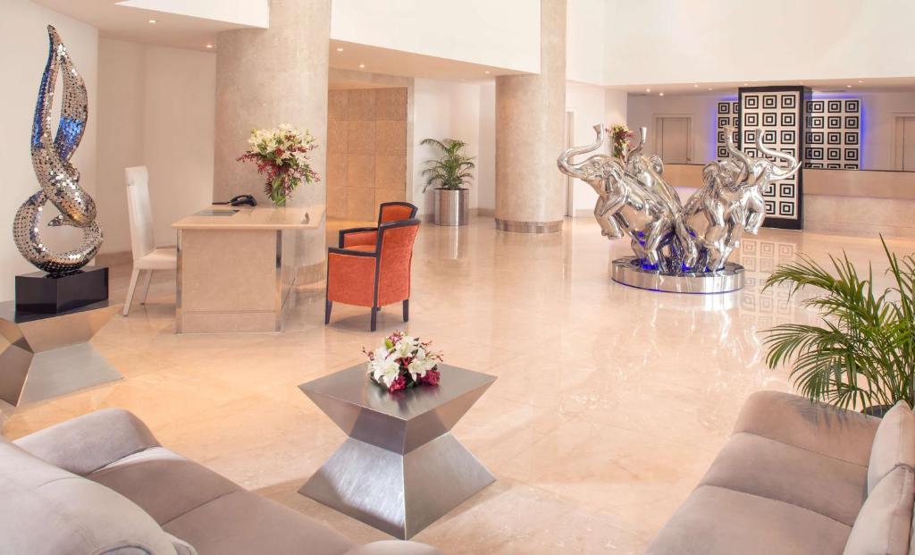 Posezení v ubytování Radisson Blu Kochi