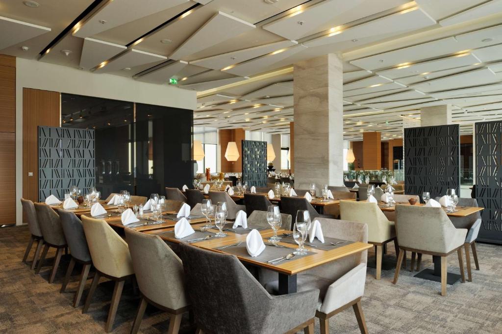 Restaurace v ubytování Radisson Blu Plaza Hotel Ljubljana