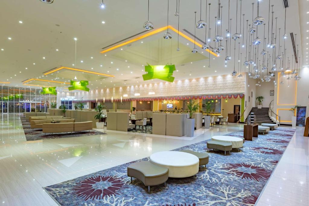Posezení v ubytování Radisson Blu Resort Jizan