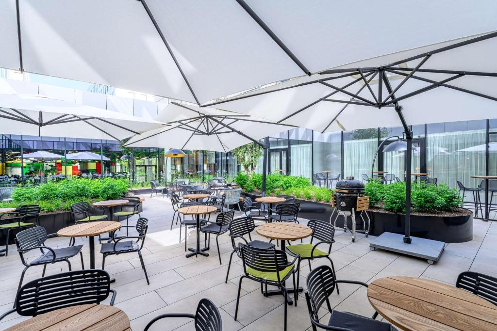 Restaurace v ubytování Radisson Hotel Antwerp Berchem