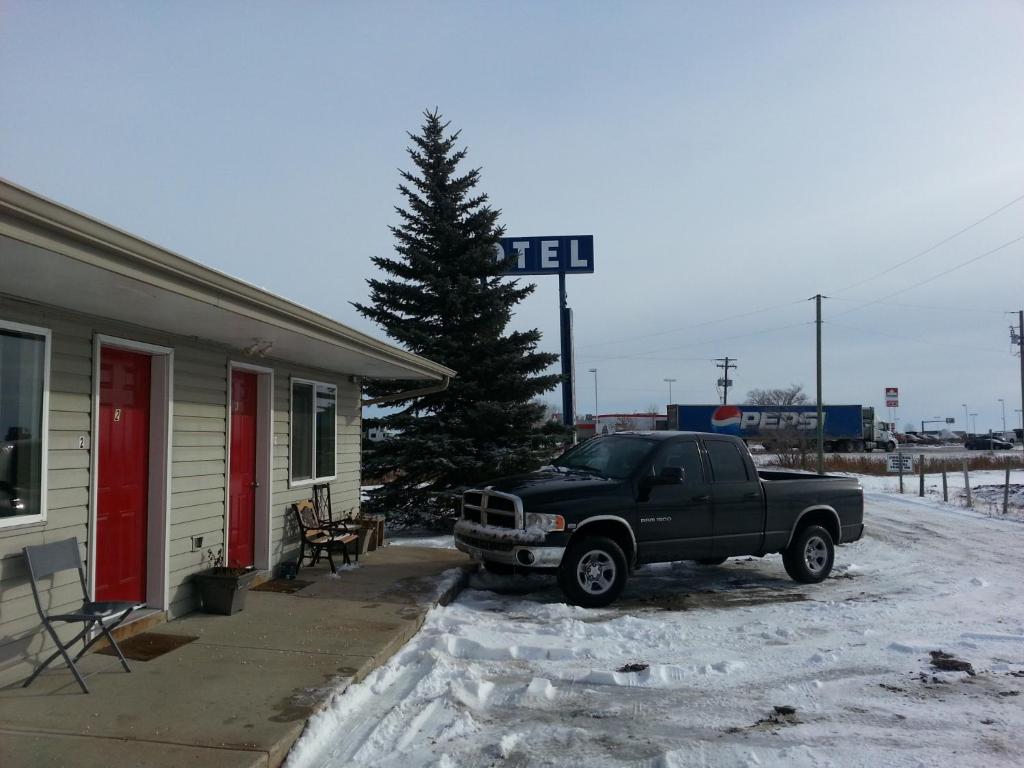 Motel 66 v zimě