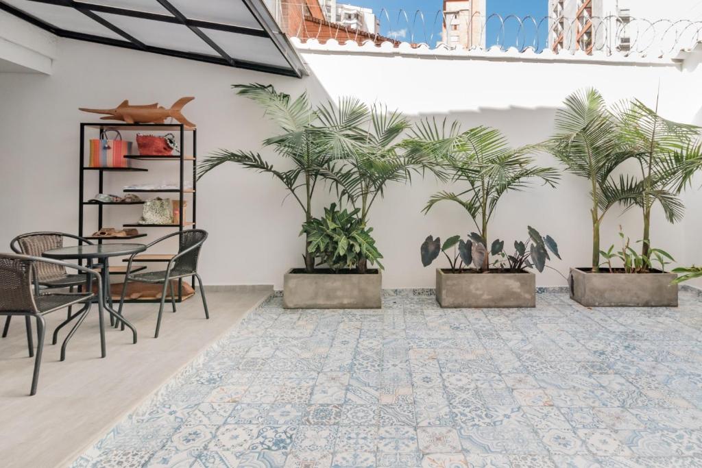 Balkón nebo terasa v ubytování 574 Hotel