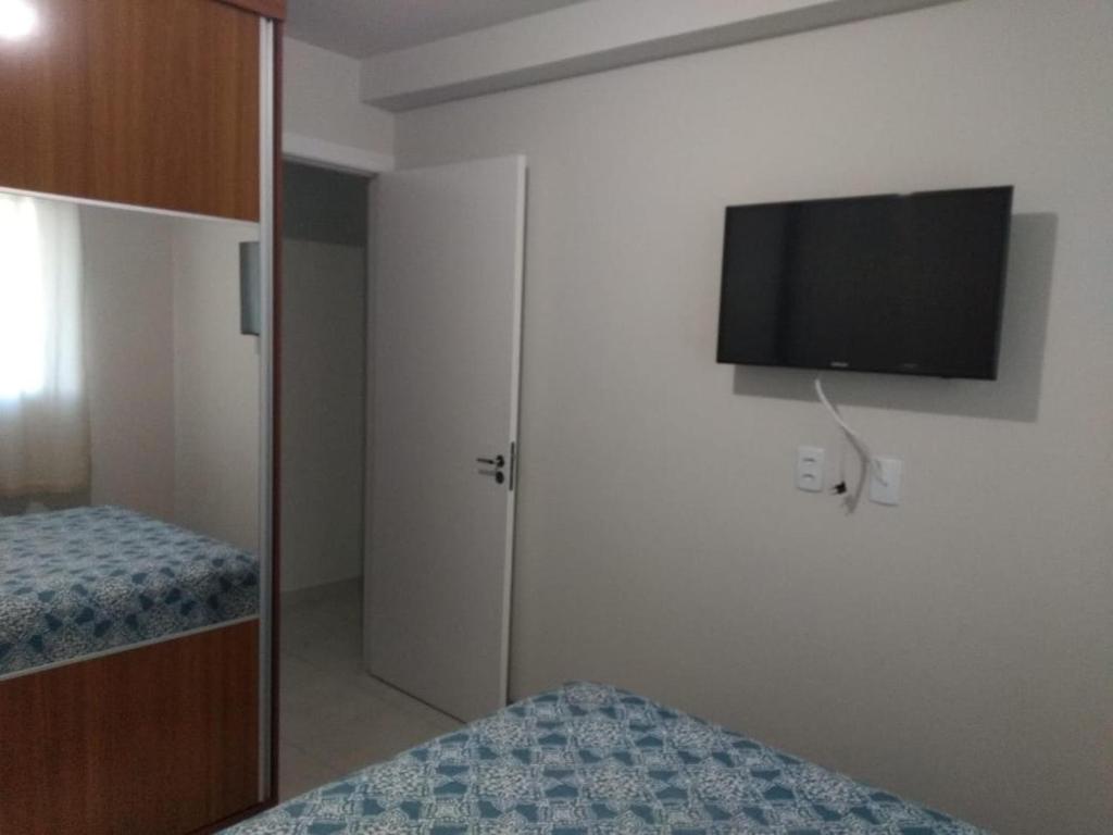  Apto Vista Atlântico com 2 quartos com Ar Cond Wi-Fi TV SMART e Área de lazer