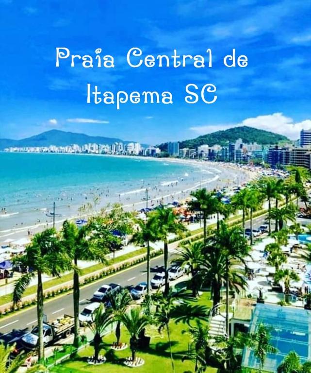  Apto Vista Atlântico com 2 quartos com Ar Cond Wi-Fi TV SMART e Área de lazer