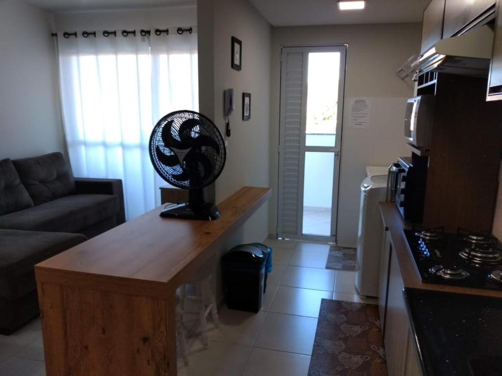  Apto Vista Atlântico com 2 quartos com Ar Cond Wi-Fi TV SMART e Área de lazer