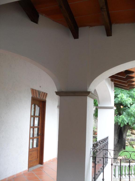 Balkón nebo terasa v ubytování Hacienda Maria Elena