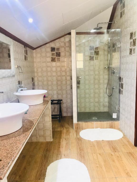 Koupelna v ubytování Villa Des Flots