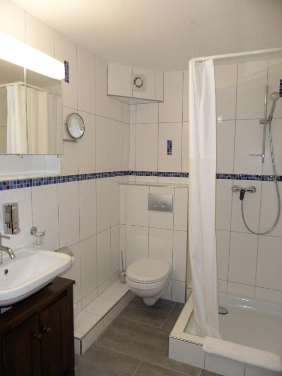Vannituba majutusasutuses Hotel Sternen