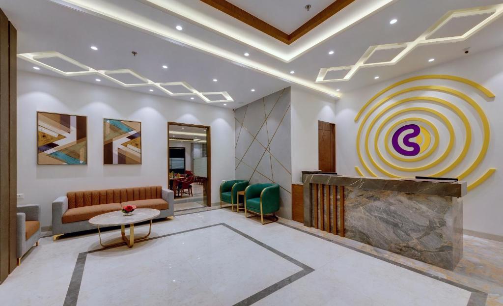 Posezení v ubytování Click Hotel Aurangabad