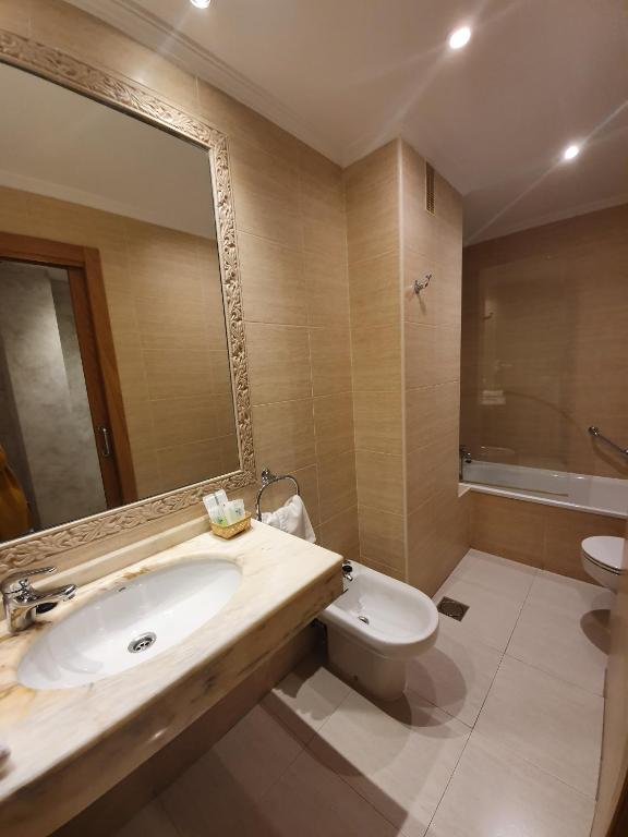 Un baño de Abadía Burgos Camino Santiago