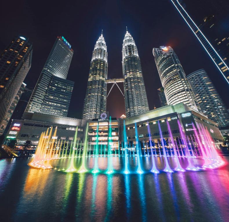 Nespecifikovaný výhled na destinaci Kuala Lumpur nebo výhled na město při pohledu z hotelu