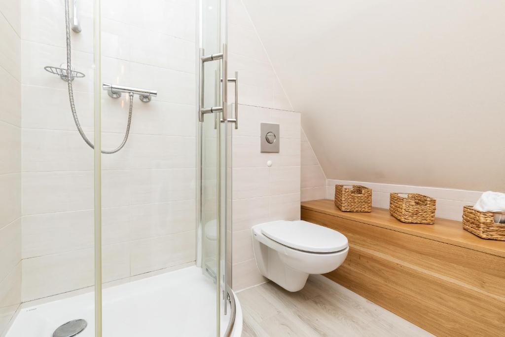 Kúpeľňa v ubytovaní Apartments Old Town Długa by Noclegi Renters