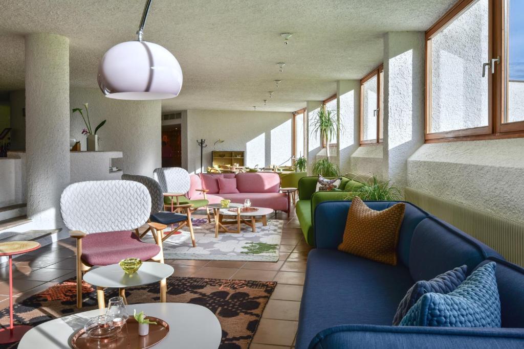 Posezení v ubytování Seehotel Ambach