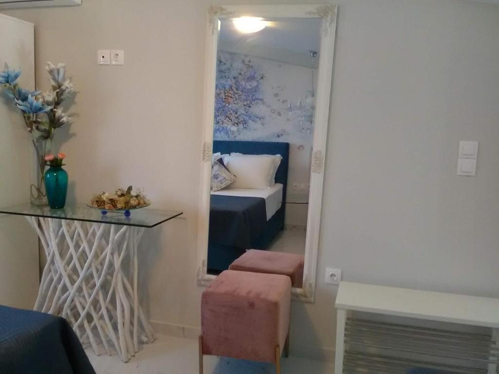 Postel nebo postele na pokoji v ubytování Divine Luxury Apartments