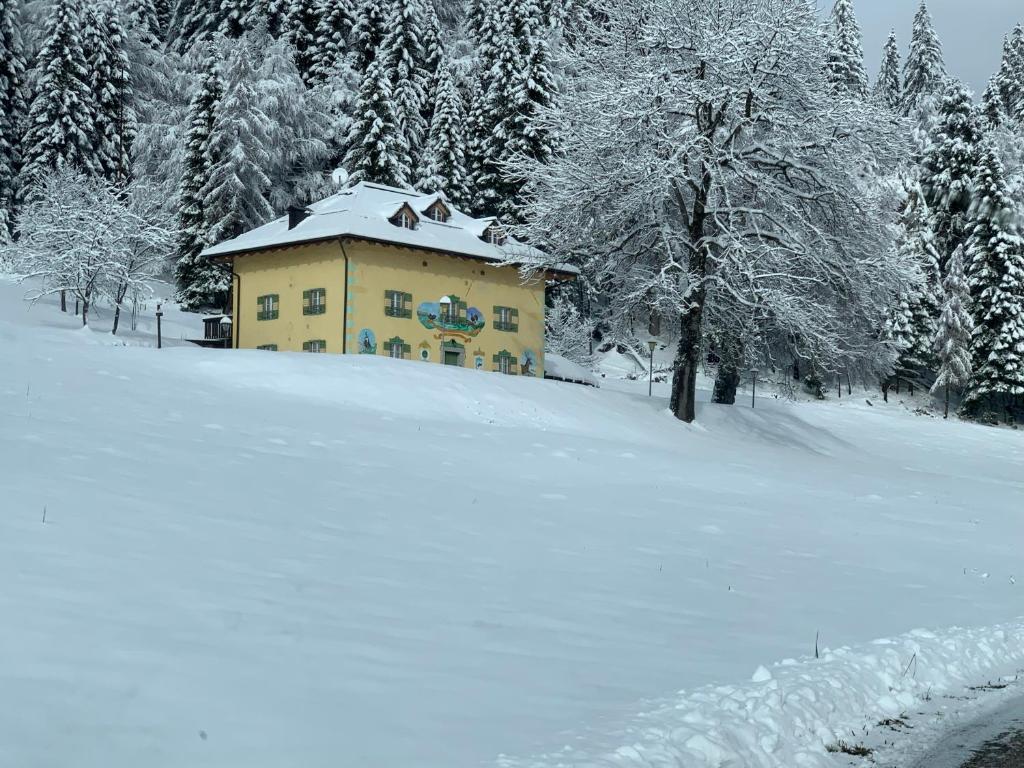 Chalet Musiera trong mùa đông