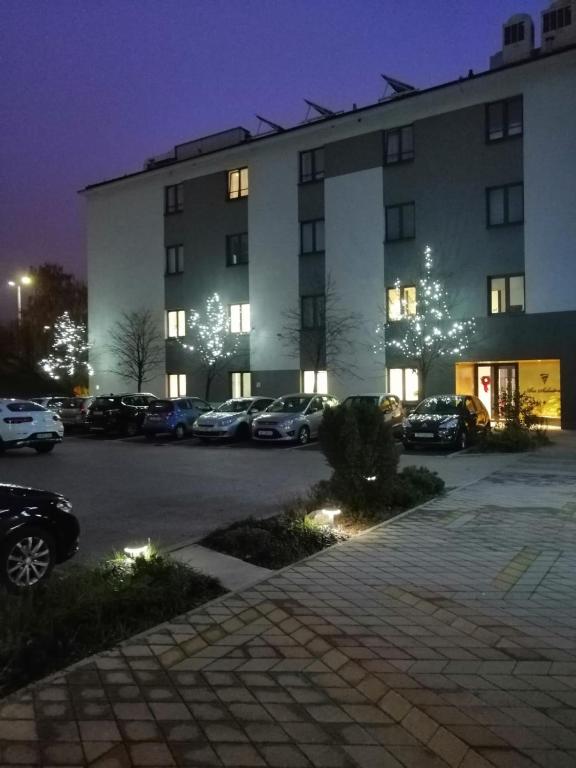 Budynek, w którym mieści się hotel
