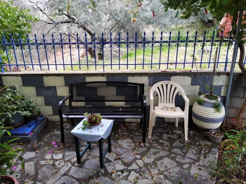 Zahrada ubytování Evgenia Rooms