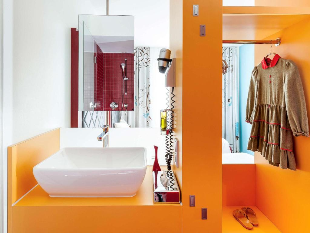 Koupelna v ubytování ibis Styles Hotel Berlin Mitte