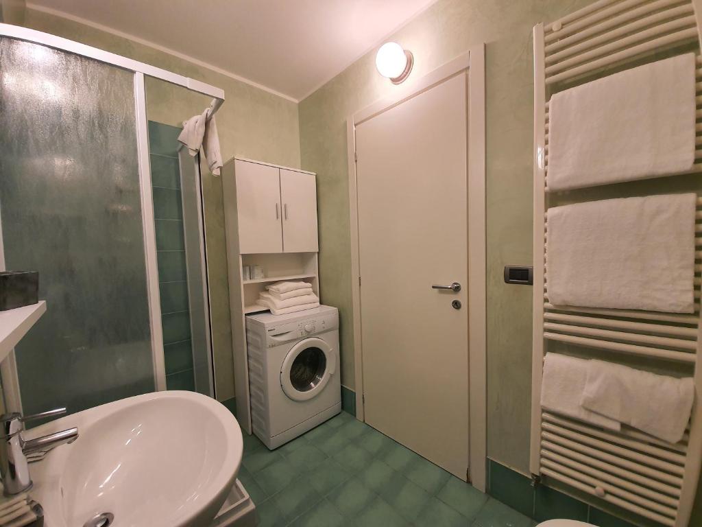 Kúpeľňa v ubytovaní Residence Hotel Hungaria
