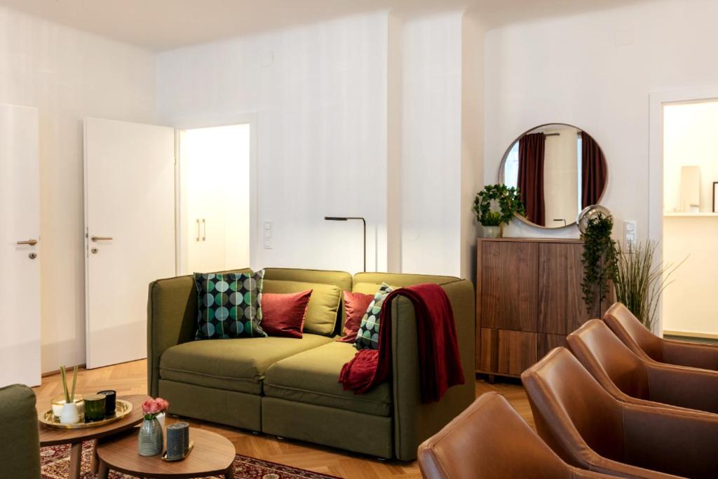 Posezení v ubytování Vienna Elegance Apartment