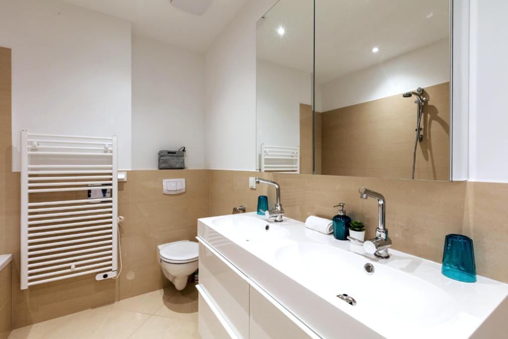 Koupelna v ubytování Vienna Elegance Apartment