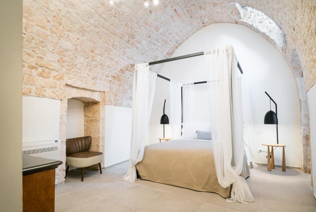Postel nebo postele na pokoji v ubytování Petrantiche - Albergo Diffuso