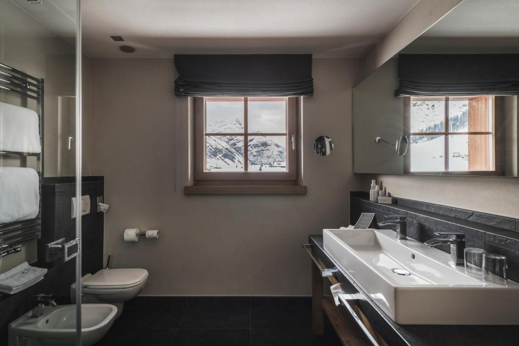 Koupelna v ubytování Eco & Wellness Boutique Hotel Sonne