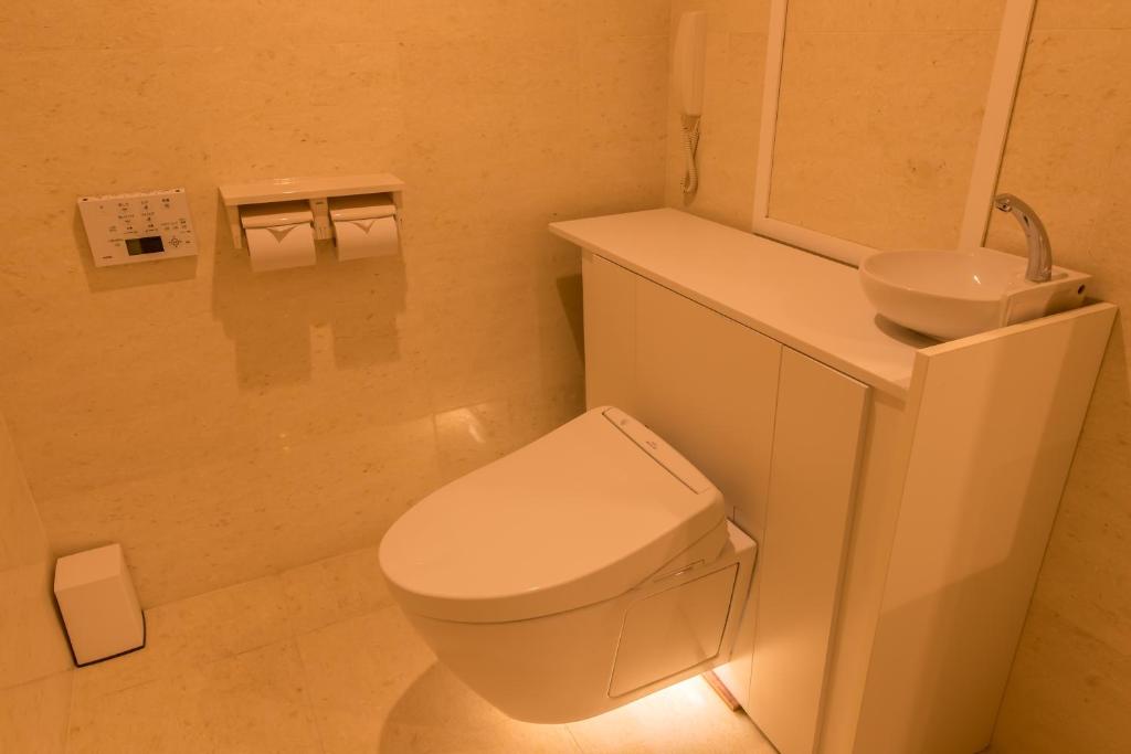 Koupelna v ubytování IP City Hotel Osaka - Imperial Palace Group