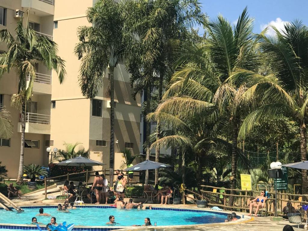  Thermas Paradise Cobertura 2 suítes e churrasqueira