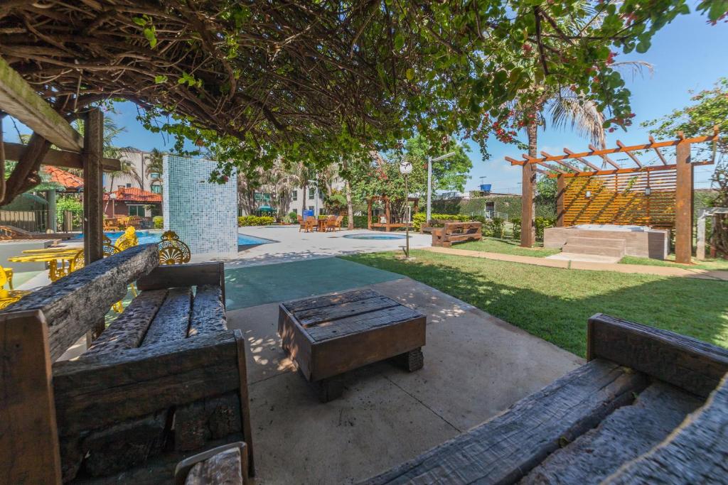 Zahrada ubytování Hotel GAPH Maringa - Economico Mini Resort