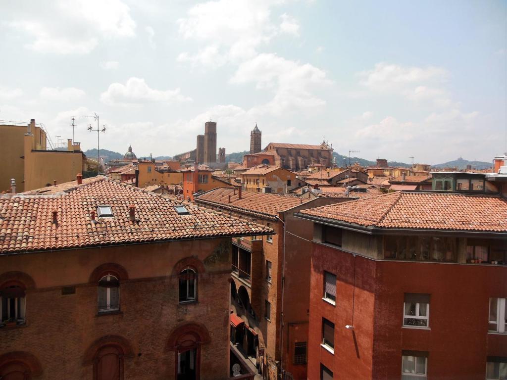 A general view of Bologna or a view of the city taken from a szállodákat