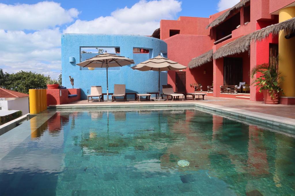 Bazén v ubytování Casa de los Sueños Hotel Boutique nebo v jeho okolí