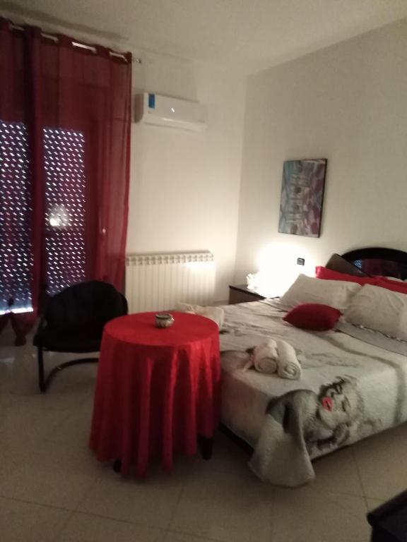 Postel nebo postele na pokoji v ubytování Casa Silvia