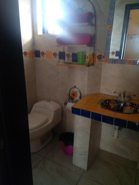 Koupelna v ubytování Casa Santuario Hotel Boutique