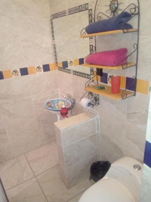 Koupelna v ubytování Casa Santuario Hotel Boutique