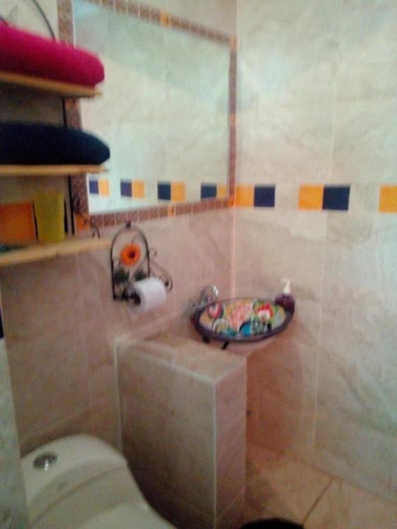 Koupelna v ubytování Casa Santuario Hotel Boutique