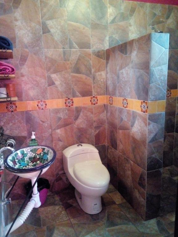 Koupelna v ubytování Casa Santuario Hotel Boutique