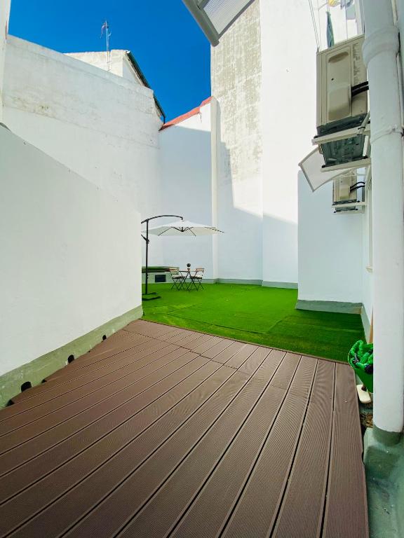 Balkón alebo terasa v ubytovaní CLB F. Rubio Apartment