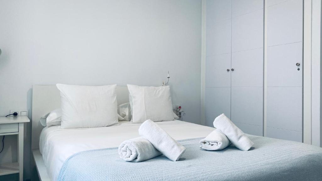 Posteľ alebo postele v izbe v ubytovaní CLB F. Rubio Apartment