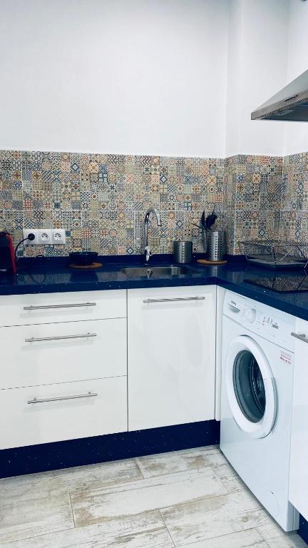 Kuchyňa alebo kuchynka v ubytovaní CLB F. Rubio Apartment