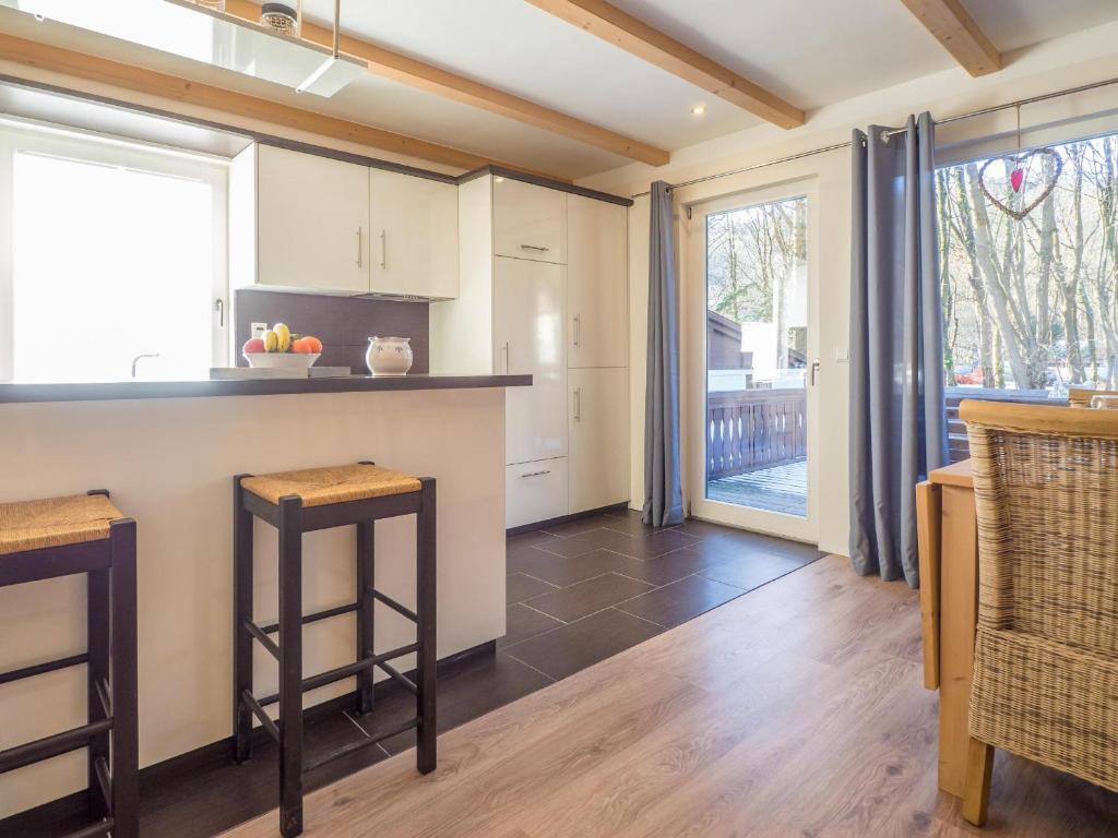 Kuchyň nebo kuchyňský kout v ubytování Ferienhaus Gretel in Zorge