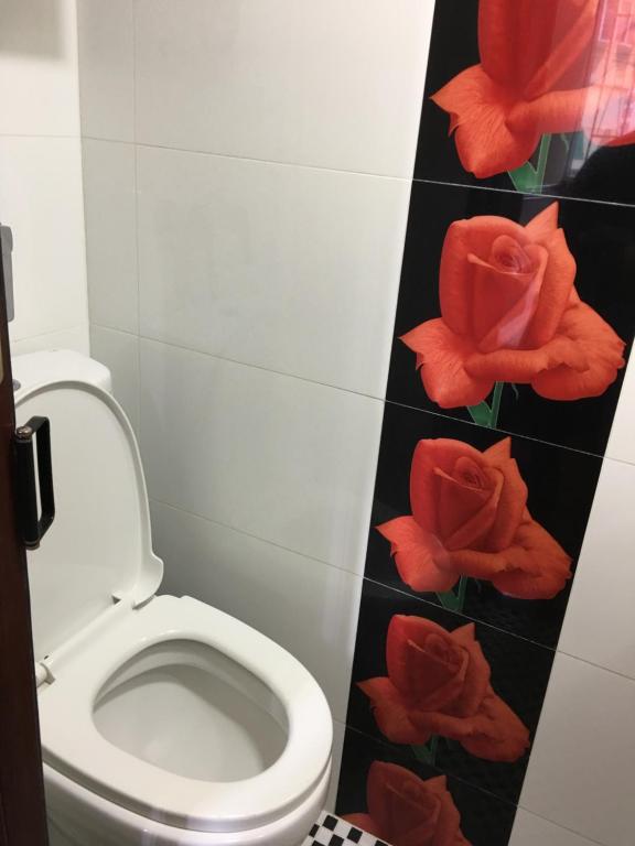 Koupelna v ubytování Hang Ho Hostel
