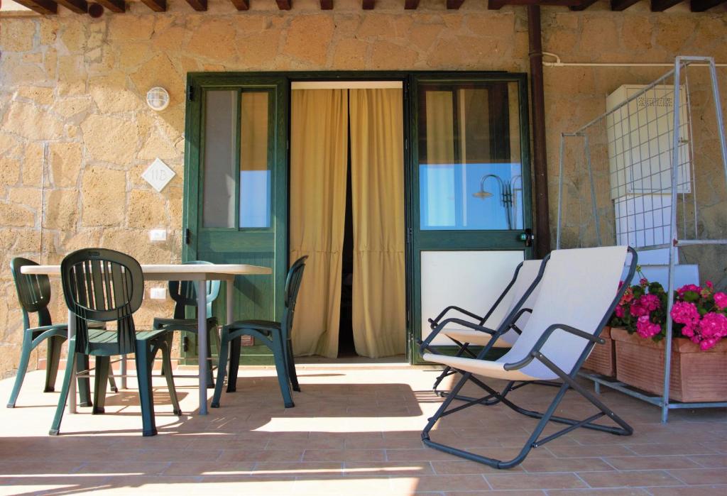 A patio or other outdoor area at Agriresidence Debbiare